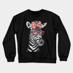 Zebra Veterinary Care Crewneck Sweatshirt